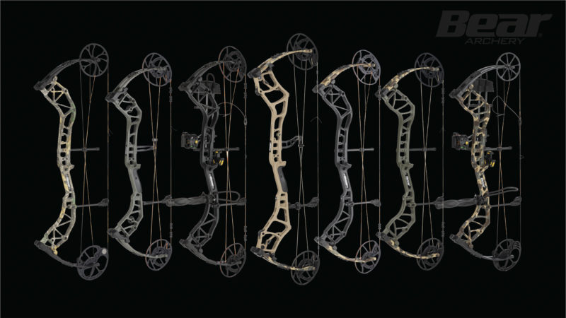 2022 Bear Archery Bow Lineup