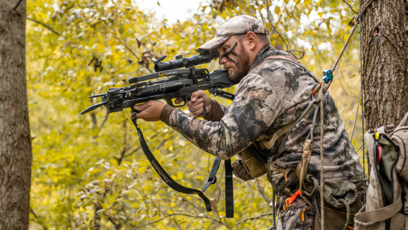 How To Shoot A Crossbow While Saddle Hunting