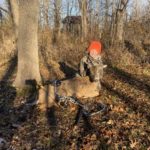 First Bow Button Buck In Indiana By Clark Warner