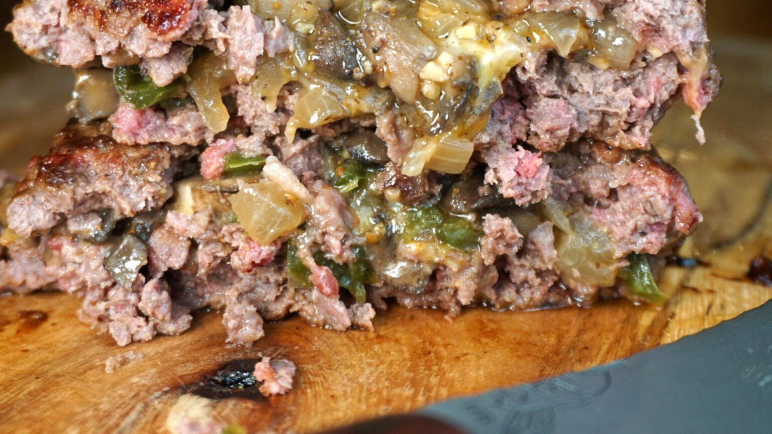 How to Make Stuffed Venison Burgers