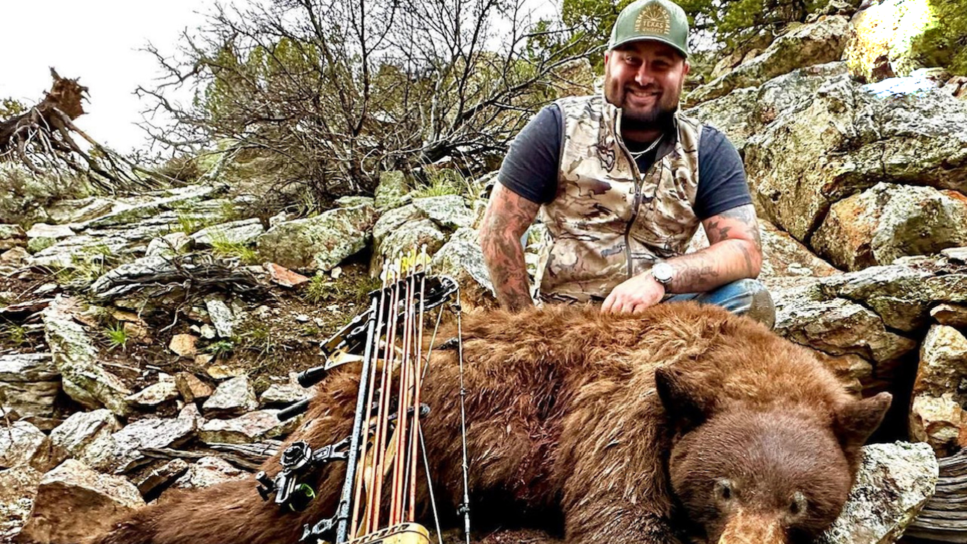 Koe Wetzel Kills Utah Black Bear With Bow