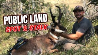 Public Land Spot & Stalk Antelope Hunt