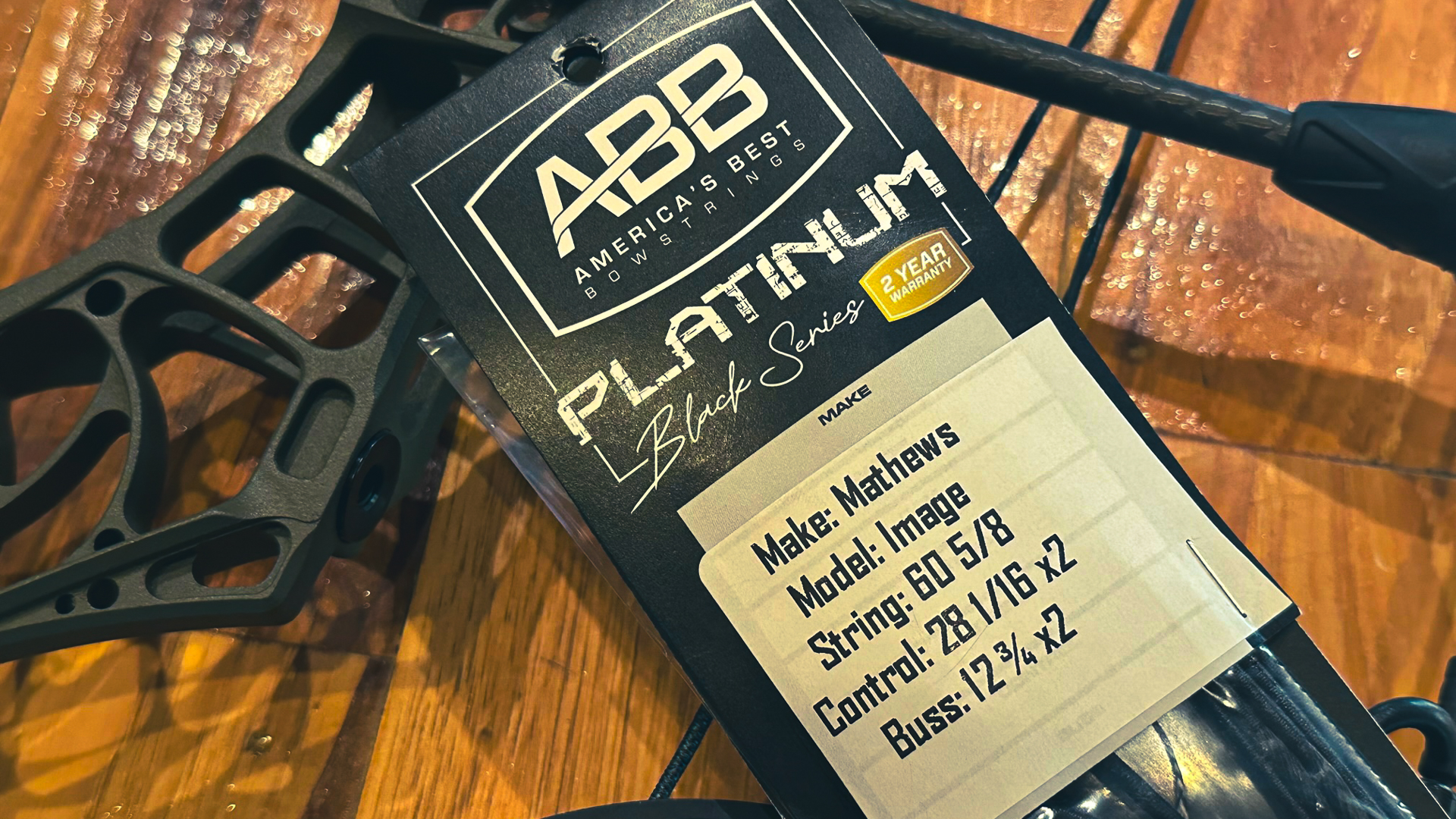 America's Best Bowstrings Platinum Black Series