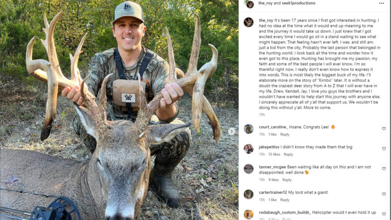 The First October Cold Front Was A Big Buck Killer!