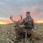 133 2/8 Whitetail Buck In Kansas By Jacob Hurr