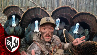 Surrounded By Birds! Action Packed Turkey Bowhunt!