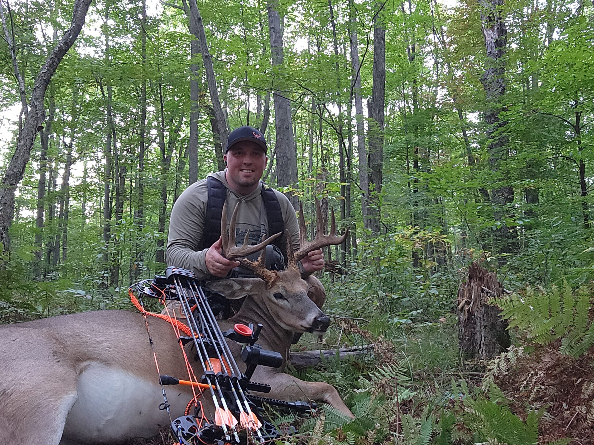 135 Whitetail in Taylor County Wisconsin by Shawn Knox