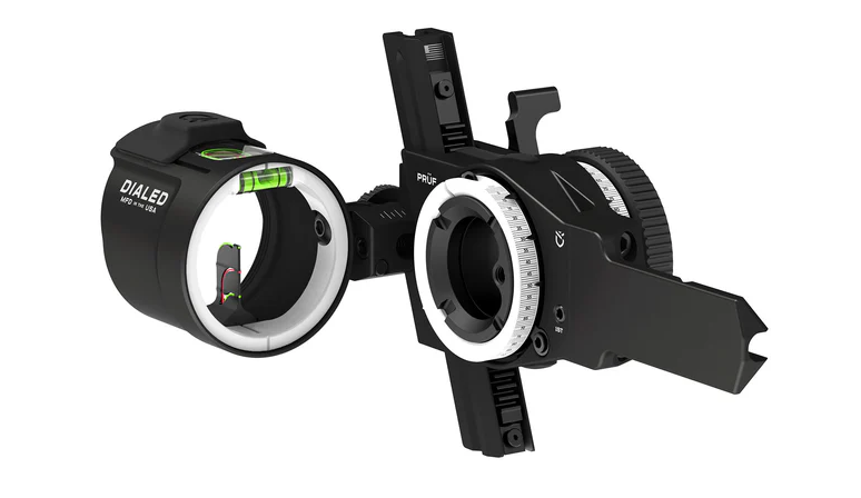 Dialed Pruf bow sight