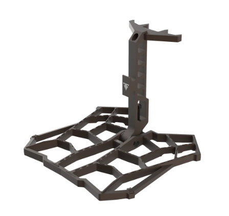 CAMOMAX Saddle Hunting Platform - Lightweight Cast Aluminum Tree Stand For Saddle Hunters