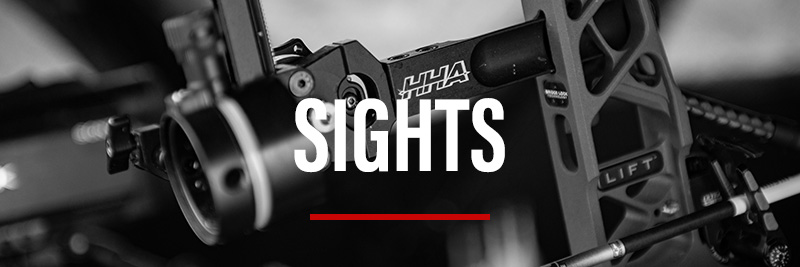 Black and white close up of HHA Nytrx sight