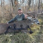 145 5/8 Whitetail Deer In Northern Illinois By Jake Washington