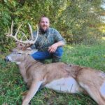 154 1/8 Whitetail In Central Indiana By James Stout