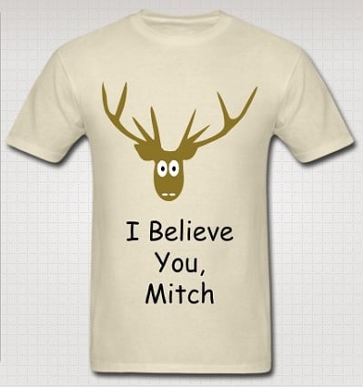 i believe you mitch tee