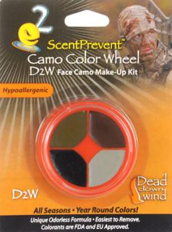 Dead Down Wind 4 Color Camo Face Paint Wheel