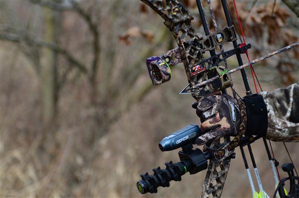 Epic Cam mounted on bow