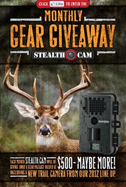 Win Free Stealth Cam Gear!