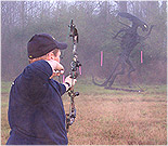 Archer at target