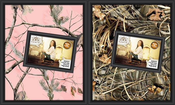 Realtree Magnetic Photo Frame Color options