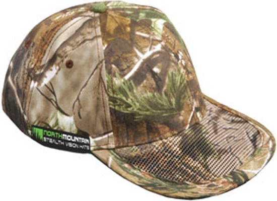 camo hat with mesh bill