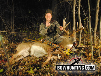 Jason Harvests A Monster Minnesota Buck With Longbow