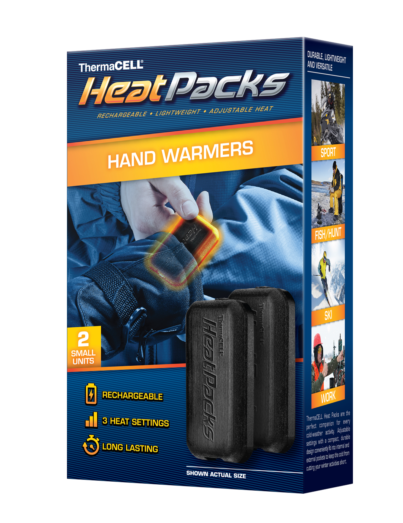Thermacell HeatPacks New Rechargeable Warmers
